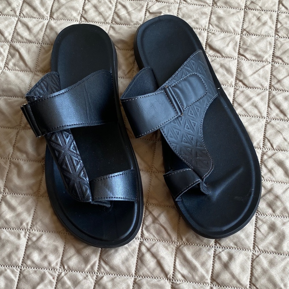 Black Men's Sandals